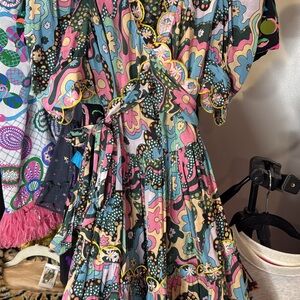 Colorful CELIA Wrap Dress